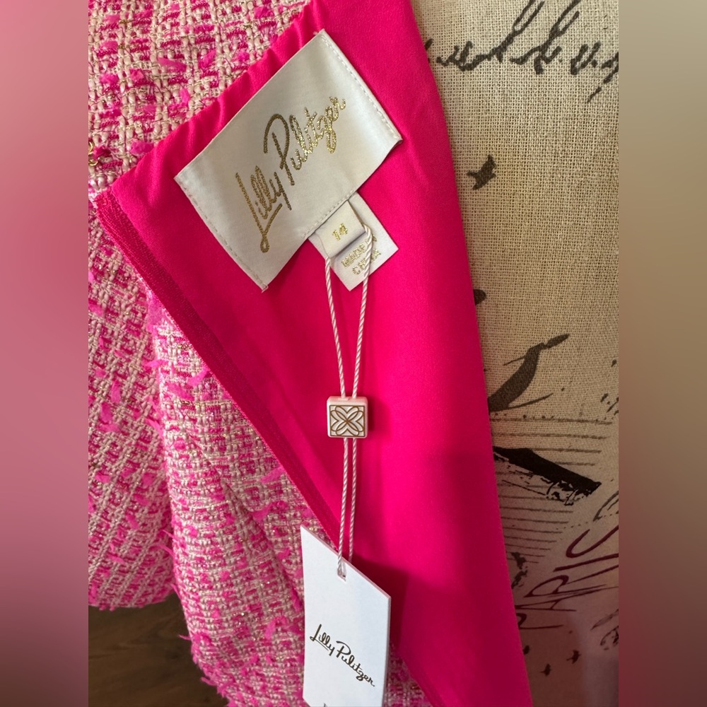 NWT Lilly Pulitzer Boucle Shift Dress - Picture 8 of 16